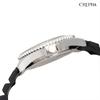 CREPHA Men's Serdica Analog Watch with White Dial, Urethane Strap, and Japanese Movement