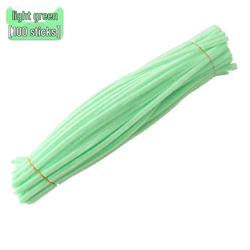 DIY Bouquet Plush Twist Stick for Children's Handmade Toy Creations - Hair-Safe Material, Ideal for Crafting