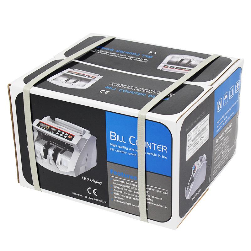 2108UV Banknote and Currency Counting Machine for Laos, Cambodia, Myanmar, Japan, South Korea, Philippines, Malaysian Ringgit, Europe, and America