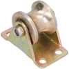 U-Nut Rad Rolltor Drahtseil Schiene Nutenrad Lenkrolle mit Halterung 32mm 1,3 Zoll