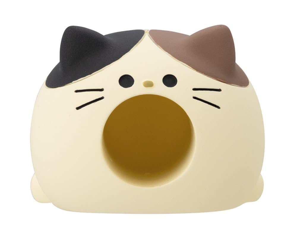 Decore Corporation Harapeko Tier Magnetischer Stift Calico B4 x T3 x H5 Ständer, Katze, Größe ca.. (PK-29351)