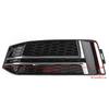 Areyourshop Pair Front Fog Light Cover 8W0807681F 8W0807682F for A4 B9 S-LINE 2016-2018 Bumper Grille
