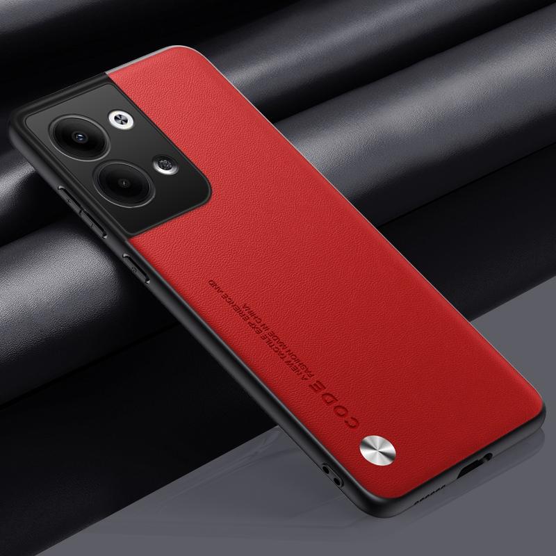 Luxury PU Leather Case For OPPO Reno 9 Pro Plus Matte Cover Silicone Full Protection Phone Case For OPPO Reno 9 5G Reno9 Coque