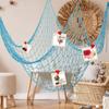 1x2M Wall Hanging Fishnet Decorative Wall Photo Hanging Fishnet  For Photo Display