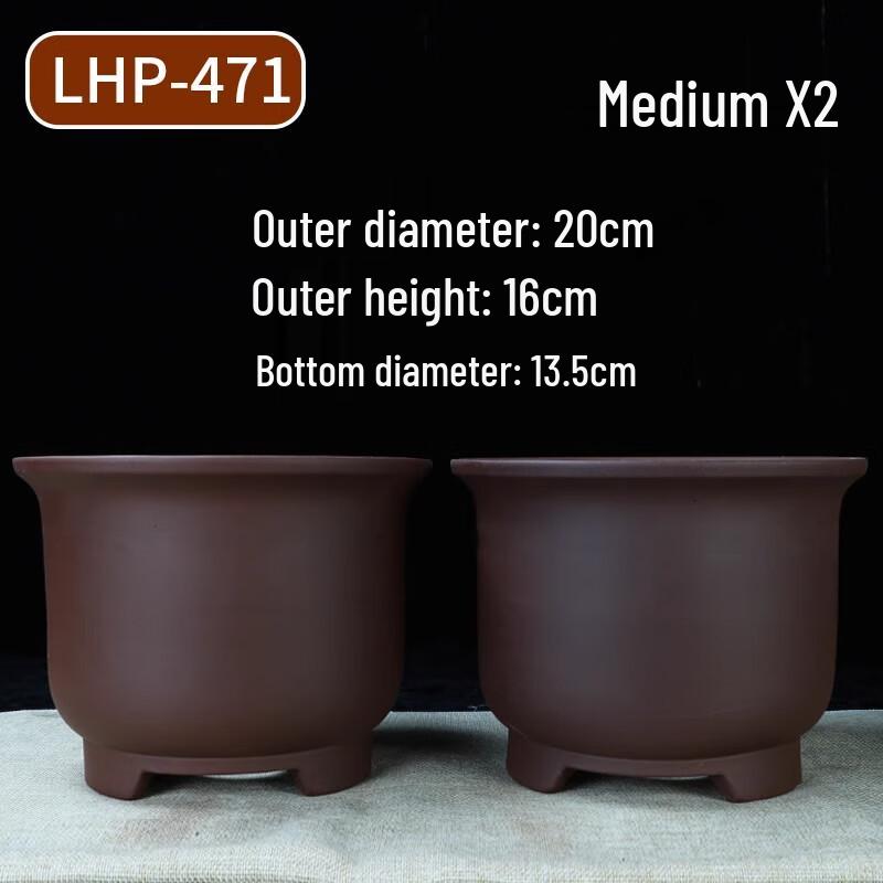 Zisha Ceramic Flower Pot