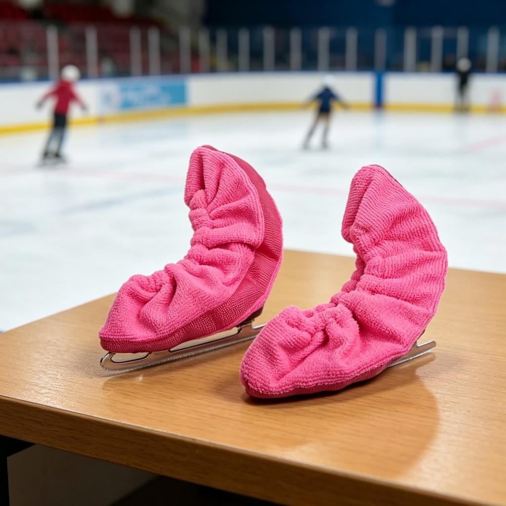 Elastic Openings Figure Skates Protectors Ice Skate Blade Covers