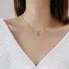 Trendy Summer Aquamarine Clavicle Necklace - Light Luxury Star Design, 2022 Fashion.