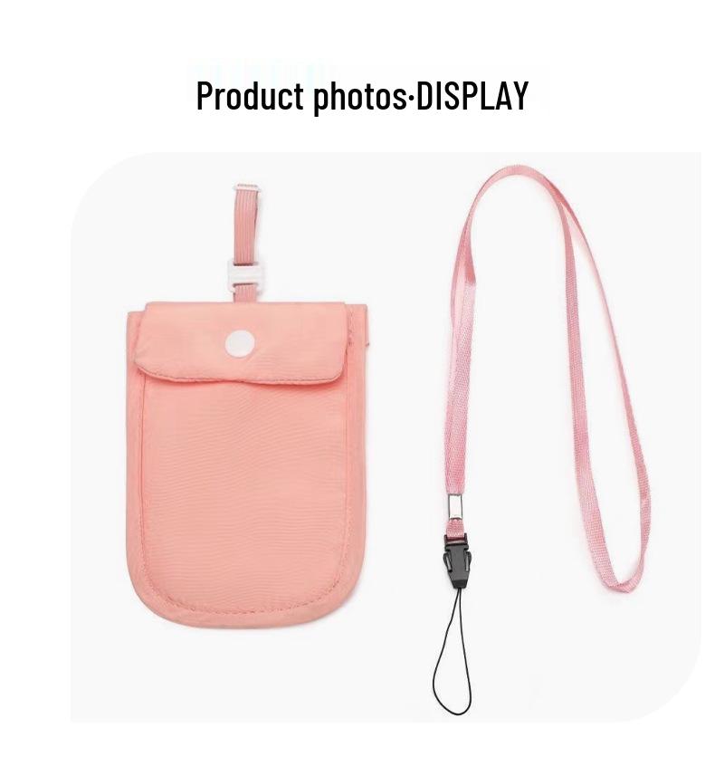 

Ultra-Thin Nylon Hidden Coin & Card Holder for Women s Underwear - Convenient, Close-Fitting Travel Bag розовый