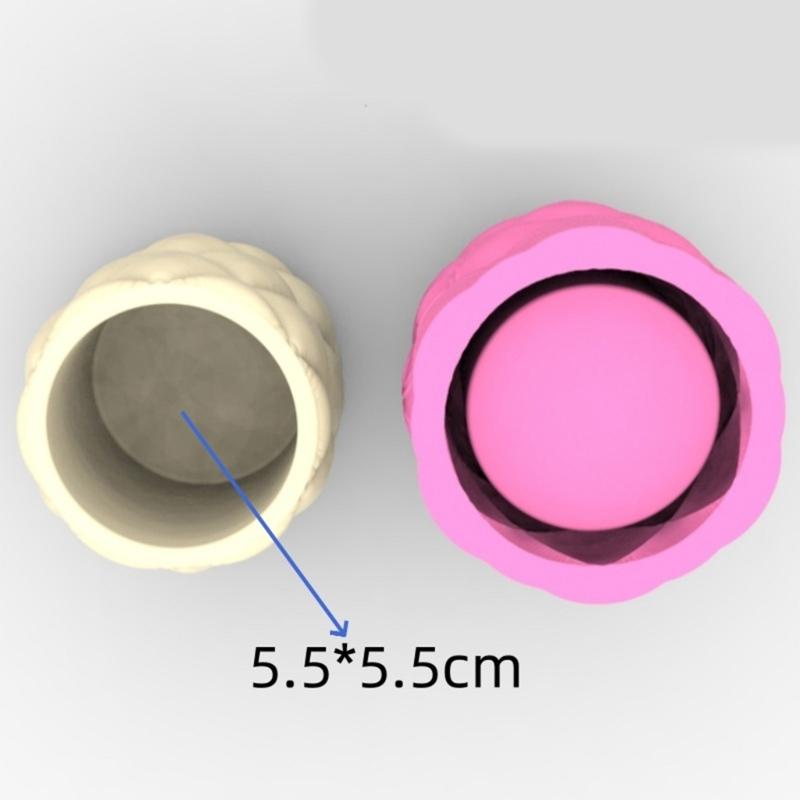 Succulent Planter Silicone Mould Sofa Texture Concrete Flower Pot Mold Easy Demold Gypsum Mould for Home Decoration
