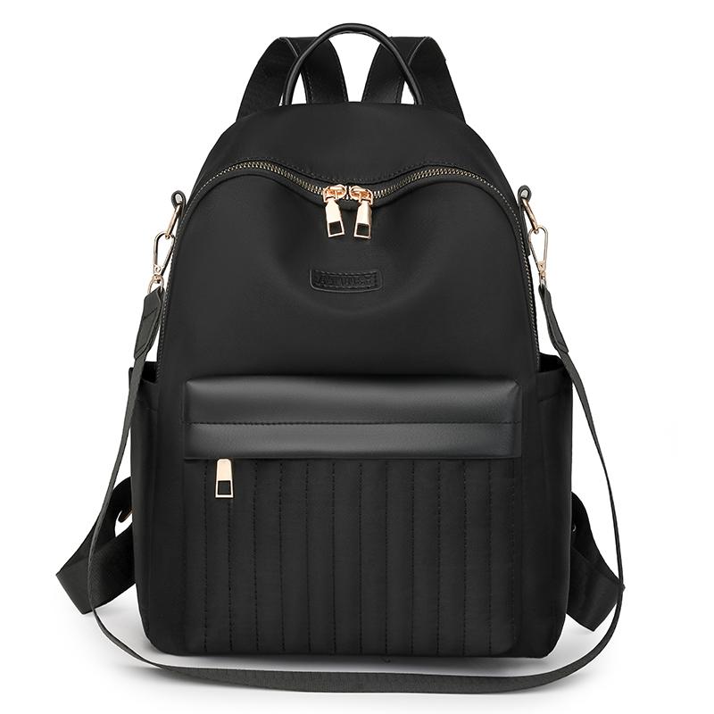 

Женский рюкзак для школьников, деловой рюкзак большой емкости чёрный