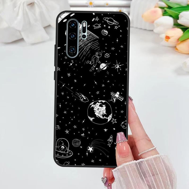Aesthetic Space Stars Planet For Huawei Nova 5T 9 10 SE 7i 8i 11i 12i Y60 Y61 Y70 Y72 Y73 Y90 Y91 P20 P30 P40 Lite Case