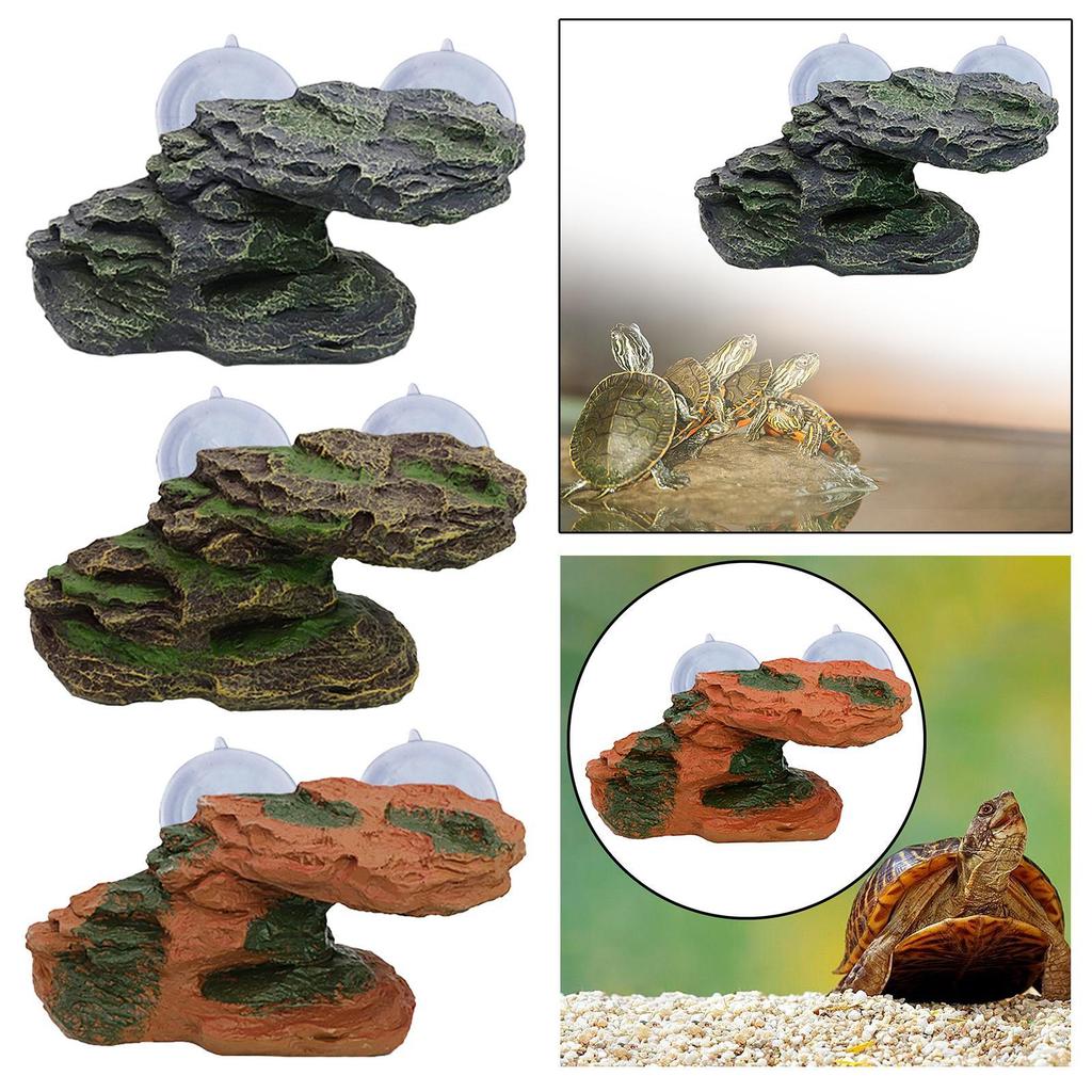 Turtle Selsification Salsification Platform with Aquarium Float Decoration