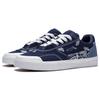 LiNing 50/50 Fabric Comfortable Versatile Non-Slip Wear-Resistant Low-Top Skate Shoes Men Sneakers Blue White AECT011-2