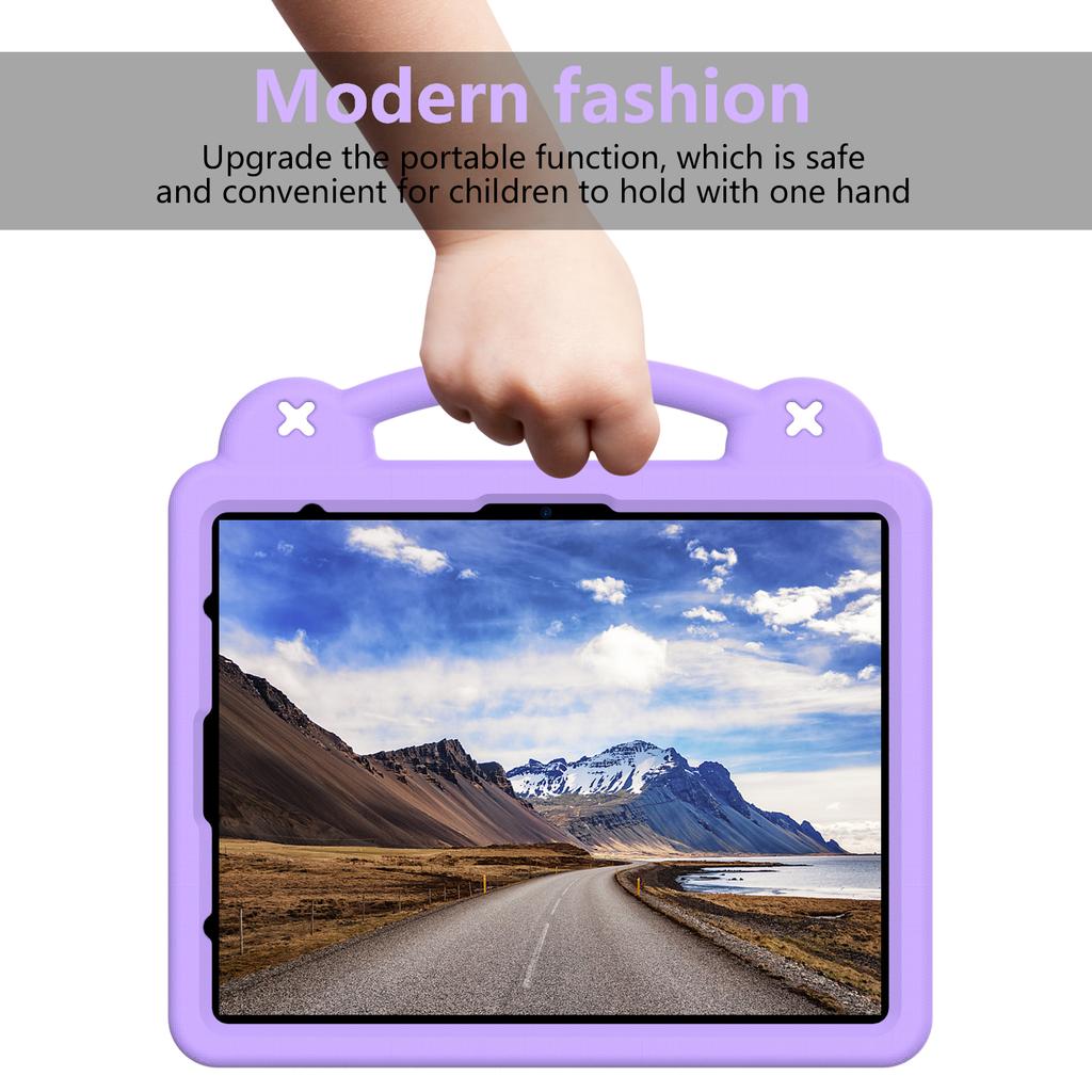 Für iPad Pro 13 (2024)/Air 13 (2025)/(2024)/iPad Pro 12.9 (2022)/(2021)/(2020)/(2018) Hülle für Kinder, EVA-Tablet-Abdeckung