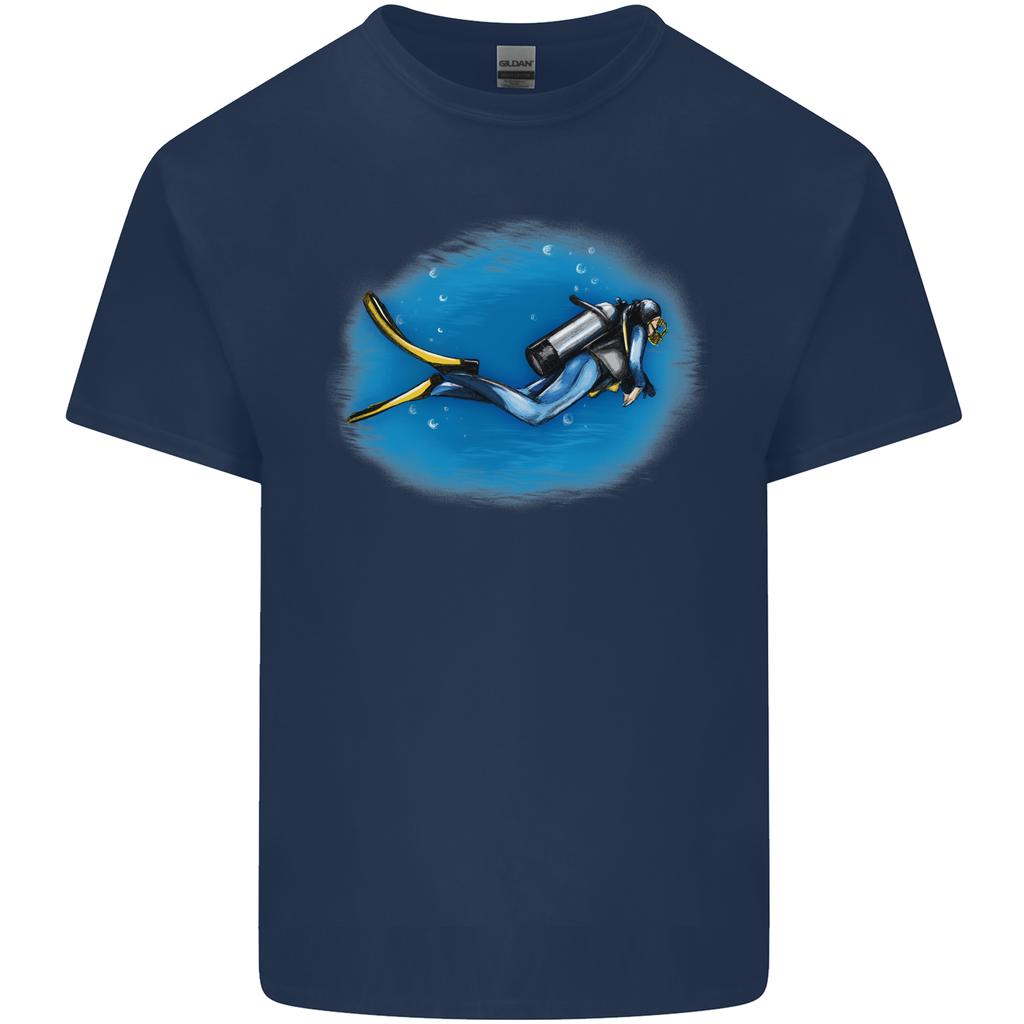 Ocean Scuba Diver Scuba Diving Unisexs Light Cotton TShirt