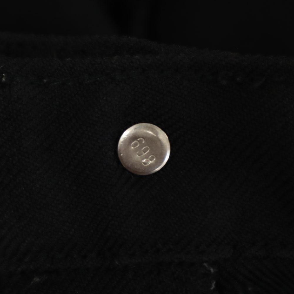 Levi's Made In the USA 698 SCOVIL Zip with Button Back Staple Straight Pants Women Used