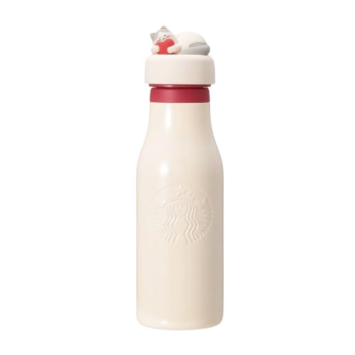 

Starbucks Valentine s Day 2025 Stainless Steel Logo Bottle, 473ml, Gift, Water Bottle, Tumbler, Cat, Heart