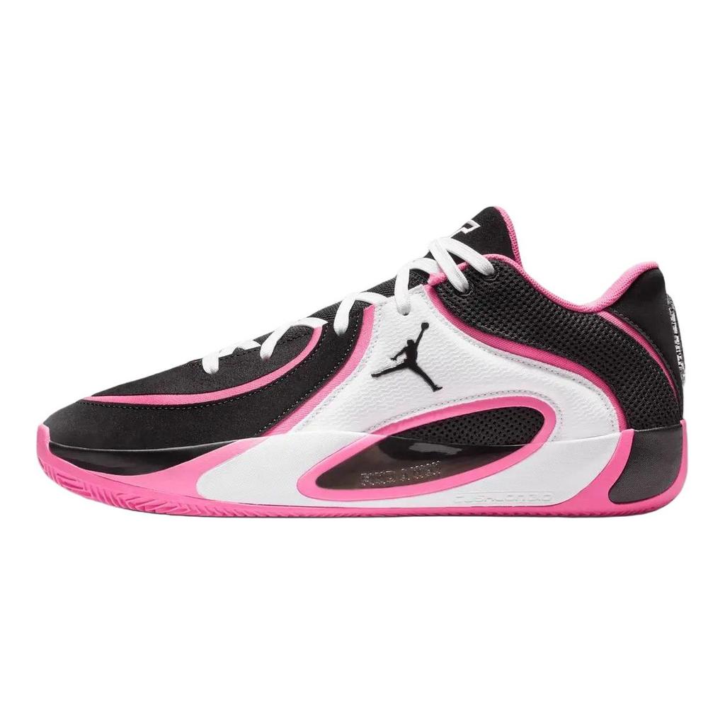 Jordan Tatum 4 Support Rebound Basketball Shoes Men's Black White Asian Version HQ4613-006