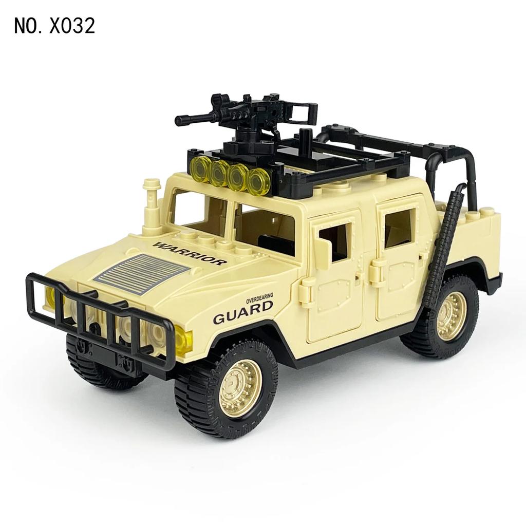 WW2 Military Police SWAT Assault Armor Vehicles Car Creation Block Bricks Army Soldier War Building Block Set , Halloween/Christmas holiday gifts