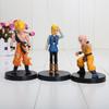 6pcs/Set Dragon ball Z Android No. 18 Son Goku Frieza Vegeta Kuririn PVC  Action Anime Figure Toys 10-12CM Decoration For Gifts
