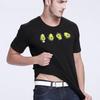 Men's Top Summer Fashion Short-sleeved Men's T-shirt Avocado Printed O-Neck Short-Sleeved Loose Casual Street Top Tees Clothing