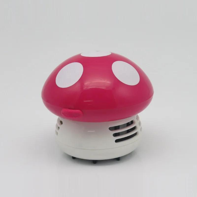 

Мини-пылесос 6 цветов, милый мини-гриб, угловой настольный пылесос для пыли, для автомобиля, домашнего компьютера, подметальная машина