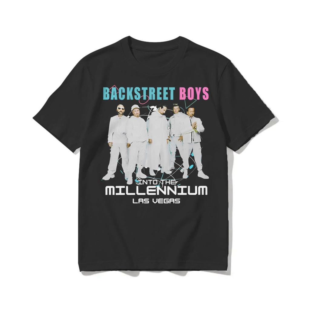 Backstreets Boys T-Shirts I Was There Concert Vegas Residency Leisure 100% Cotton Tee Shirt Crew Neck T Shirt Gift Clothing