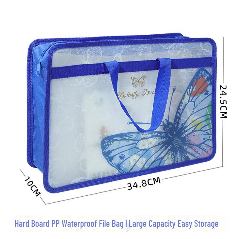 Sublimation UV Print A4 Tote: Document, Lunch, and Book Bag for Students