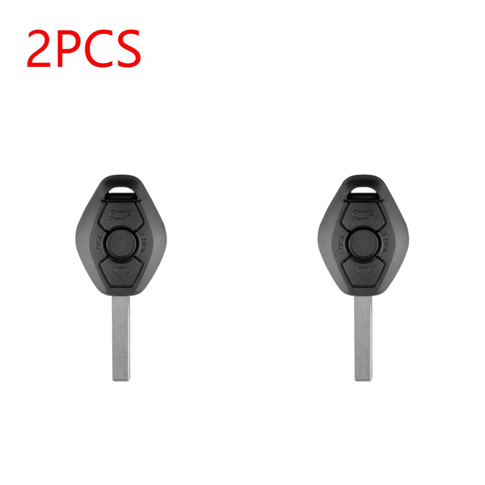 3 Buttons Remote Car Key Fob Case Replacement Shell For BMW E81 E46 E39 E60 E61 E63 E38 E83 Auto Car  Key Fob Case Accessories