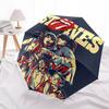 1pz Ombrello da Viaggio Automatico, Antivento, Compatto Rolling Stones, Regalo per Compleanno, Natale, Affari 93063