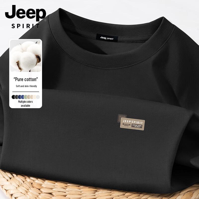 JEEP SPIRIT Men s 2026 Spring/Autumn Printed Long Sleeve T-Shirt M