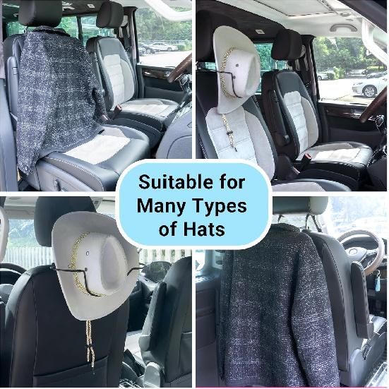 Yuoyar Cowboy Hat Holder for SUV and Car - Maintain Hat Shape - Truck Accessories