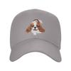 Summer Cavalier King Charles Spaniel Baseball Cap  Tennis Skate Streetwear Print Sun Hip Hop Hats Dropshipping Baseball Caps