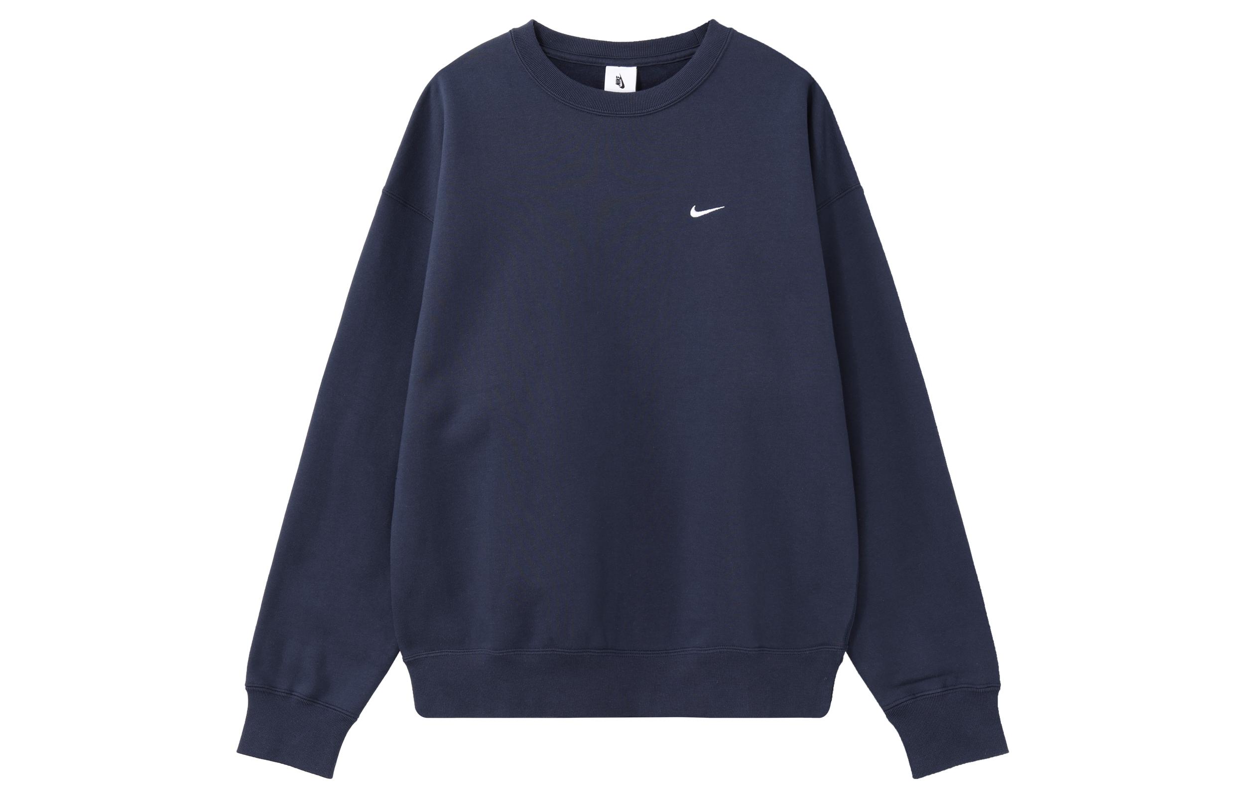 Nike Sweatshirts Men s Blue Crew Neck Moderate Other DX1362-410 XXXL