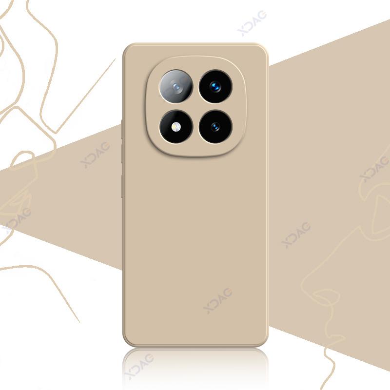 Phone Cases for Redmi Note 14 Pro Plus 5G Soft Square Liquid Silicone Back Cover RedmiNote14ProPlus Anti-fall Coque Bag