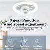 48/60W 3 Modes Living Room Low Noise Ceiling Fan Lamp 360° Rotation LED Ceiling Fan Light with Remote Control
