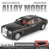 1:18 Scale Rolls-Royce Phantom Alloy Car Model - Collector's Item and Decorative Piece