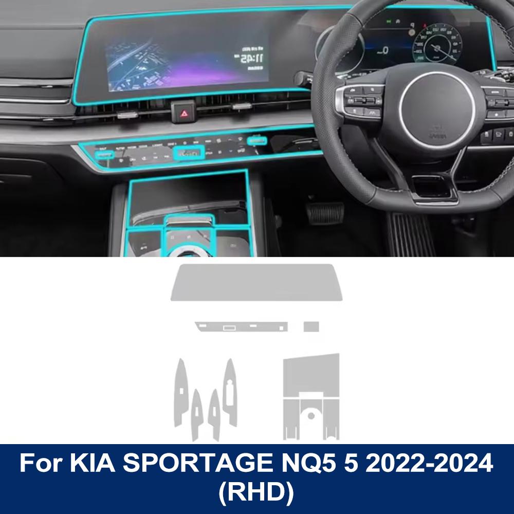 

Car TPU Pre Cutting Interior PPF Paint Protection Film for Kia Sportage NQ5 5 2025 2025 2025 Console Scratch Resistant Repair