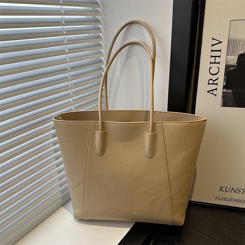 Simple Design Tote Bag Popular Versatile Fashion Large Capacity Daily Commuting Class Single Shoulder Tote Women's Bag