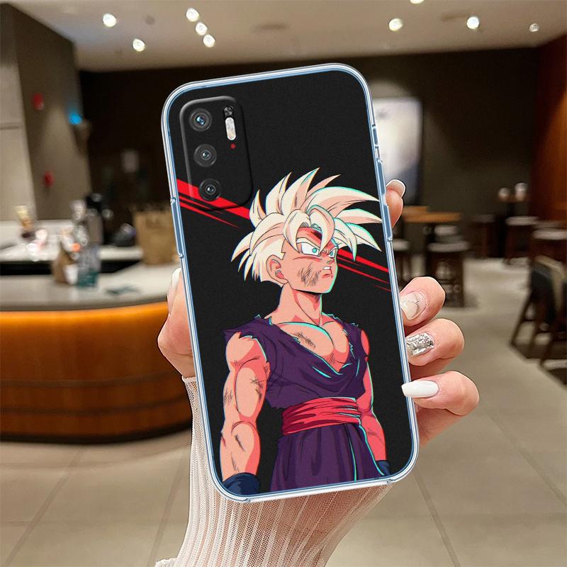 

RE25 Dragon Ball Gohan Transparent Phone Case for Motorola Moto G7 G8 G9 G84 G85 G73 G24 G15 Z2 Play Power Plus Motorola Moto G24