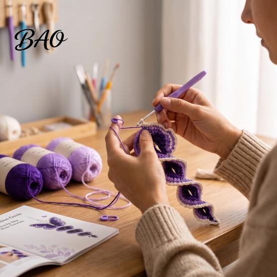 Decorative Spiral Wind Hangings Crochet Hanging Kit, DIY Garden Animal Craft Gifts for Adults Ornament Making Kit Adults, Handmade Door Decoration