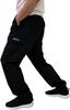 Outdoor Products Men's TC Weather Mesh-Lined Climbing Cargo Pants, Size L, Black (01)