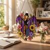 Dancing Lady Sun Catcher, Acrylic Hanging Ornament, Bohemian Gothic Woman Window Spinner, Gift for Mom Grandma Wife
