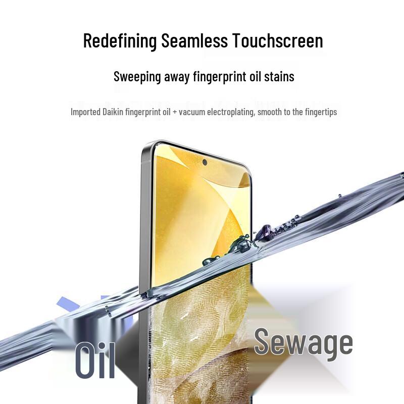 UGREEN Crystal Clear Full Coverage Tempered Glass Screen Protector for Samsung S23