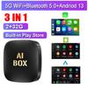 3 In 1 CarPlay Adapter Wired To Wireless Car Play & Android 13.0 Auto Cars Smart AI Box WIFI Bluetooth V5.0 For Netflix Youtube