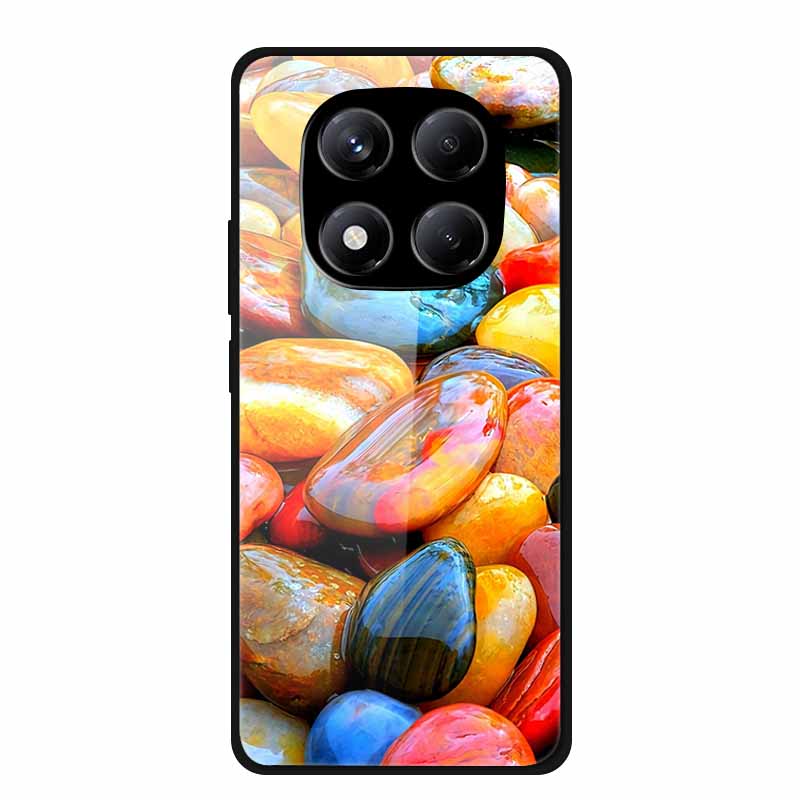 Luxury Case For Redmi Note 14 Pro 4G Tempered Glass Cover For Xiaomi Redmi Note14 Pro 4G Phone Cases Fashion Protective fundas