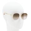 Sunglasses for Women GG1142SA 002 Gold Brown Gradient [Gucci]