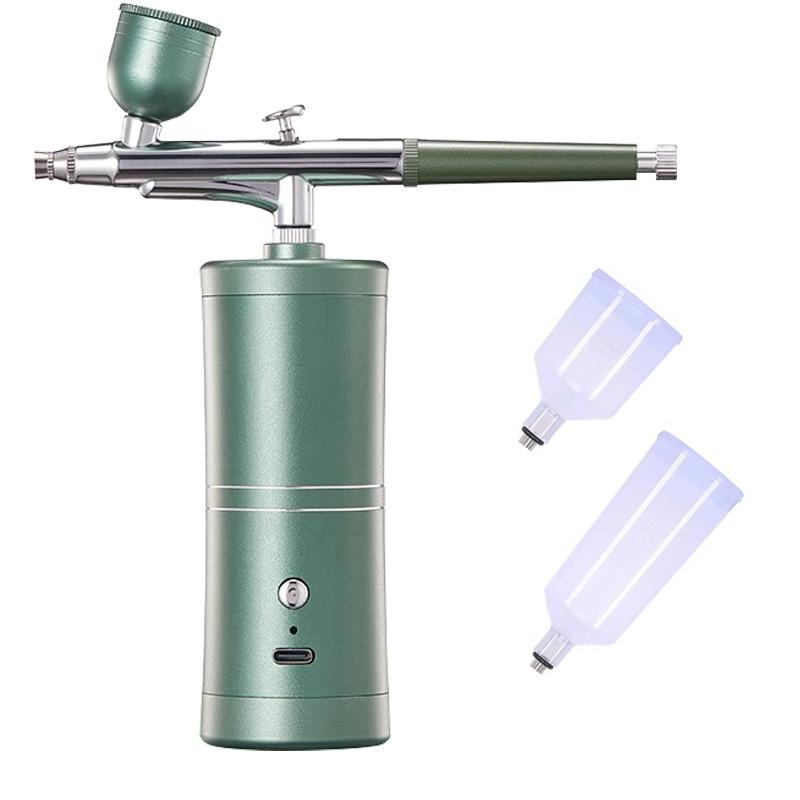 Portable Oxygen Injector Facial & Nail Art Airbrush for Hydration and Essence Spray