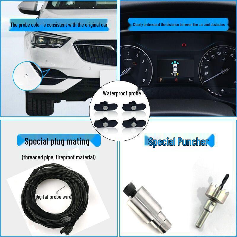 Einparkhilfe vorne kompatibel mit Buick Excelle, Regal, Encore, Envision, GL8