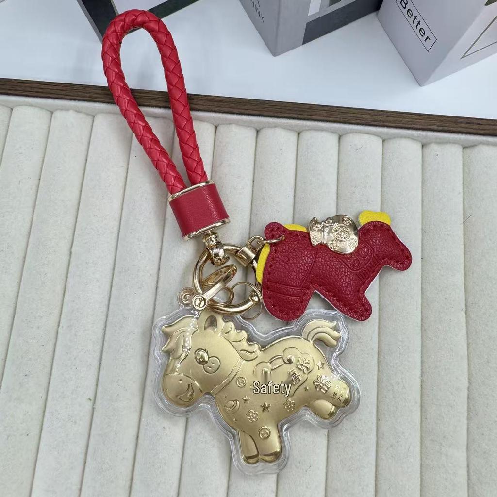Pure Gold 'My Little Pony' Wealth Charm Keychain